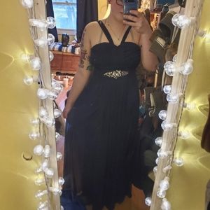 Navy blue prom/long dress